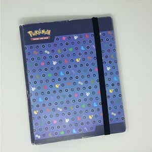 Pokemon Trading Card Game Blue Case